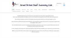 Desktop Screenshot of gbdeafswimming.org